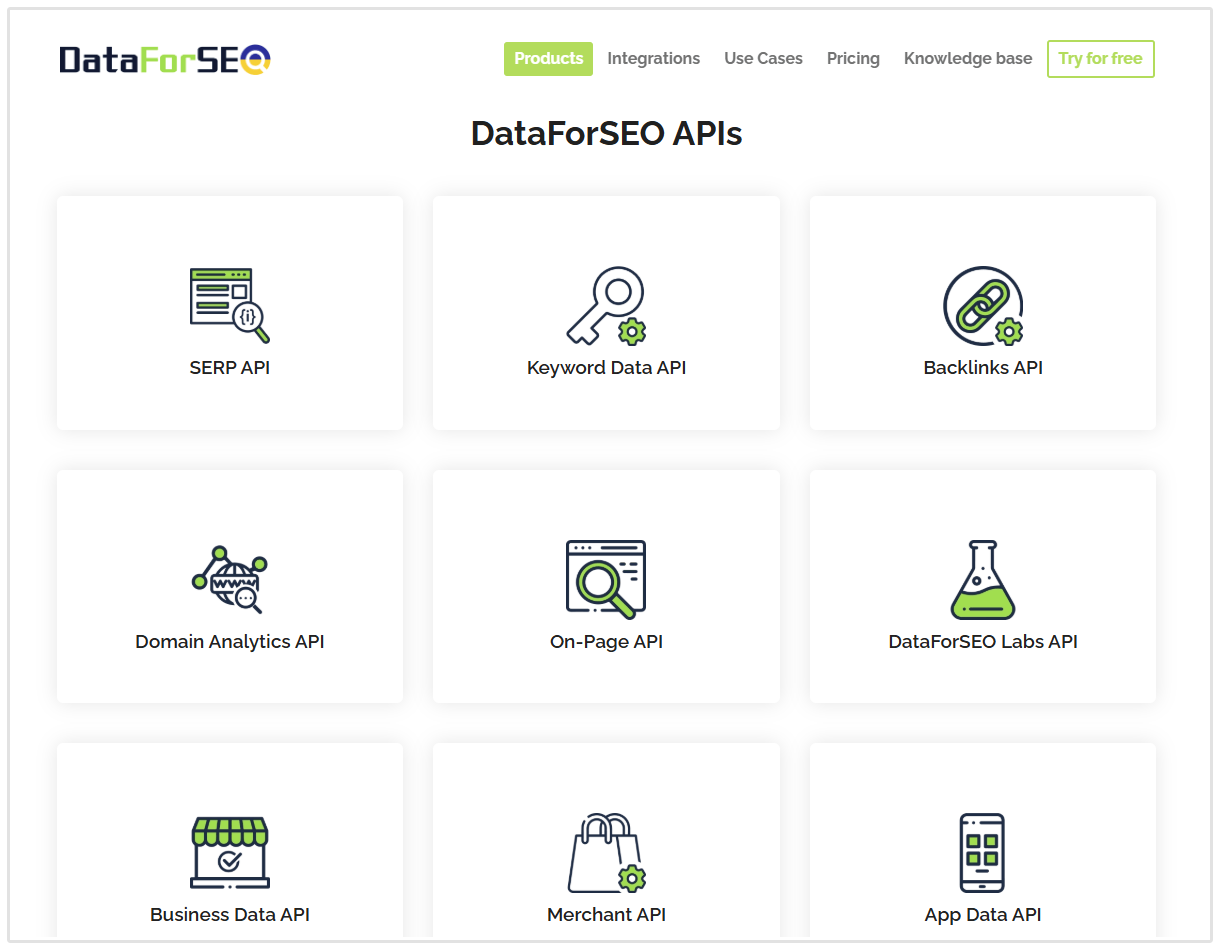 DataForSEO APIs